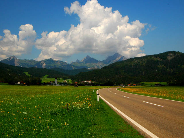 South of Reutte, Austria<br>(Near Heiterwang) along Hwy 179