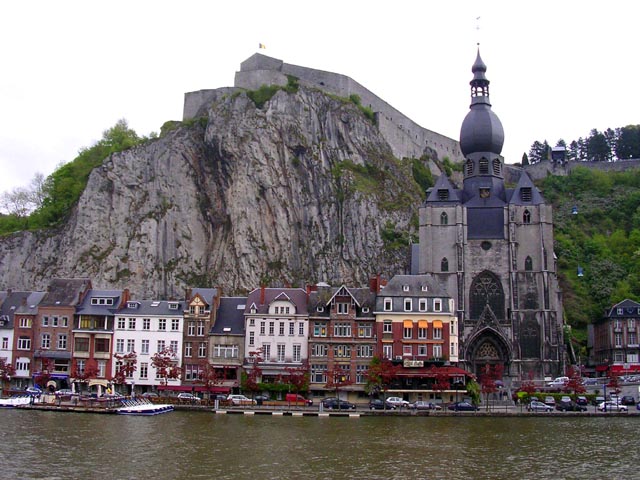 Cathedral and Citadelle<br>Dinant, Belgium