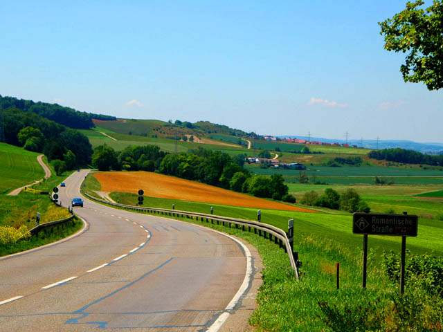Romantic Road<br>Between Harburg and Nördlingen<br>Bavaria, Germany