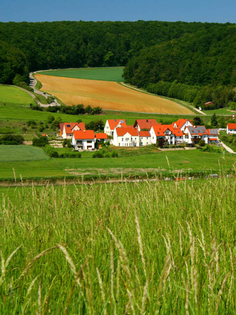 Romantic Road<br>Between Harburg and Nördlingen<br>Bavaria, Germany