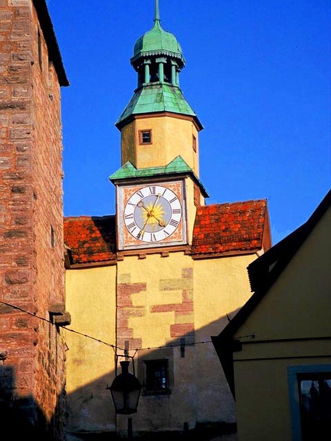 Markusturm (Mark`s Tower)<br>Rothenburg ob der Tauber, Germany