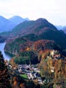 Hotel Müller and Hohenschwangau Castle, Schwangau, Germany