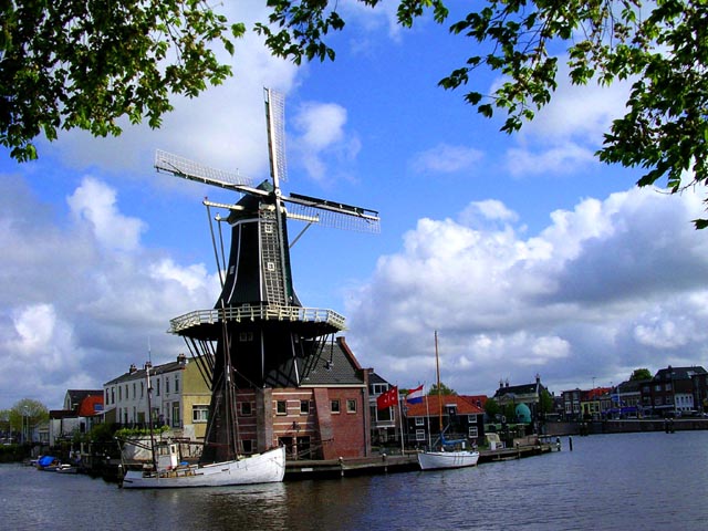 Molen de Adriaan Windmill<br>Haarlem, Holland