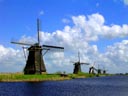 Kinderdijk Windmills, Zuid-Holland Province, Holland