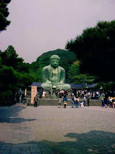 Diabutsu (Great Buddha)<br>Kamakura, Japan