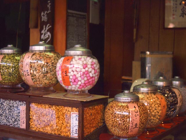 Confectionary Shop<br>Near Asakusa Shrine/Temple Complex<br>Tokyo, Japan
