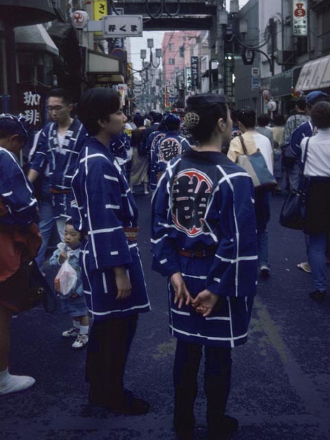 Sanja Matsuri<br>Annual Festival at Asakusa Shrine/Temple Complex<br>Tokyo, Japan