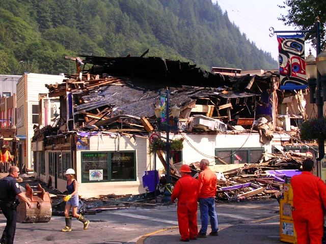 Downtown Fire Cleanup<br>Juneau, Alaska
