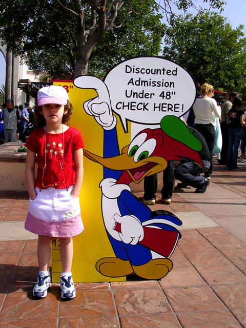 48 Inches of Bad Attitude<br>Universal Studios<br>Hollywood, California