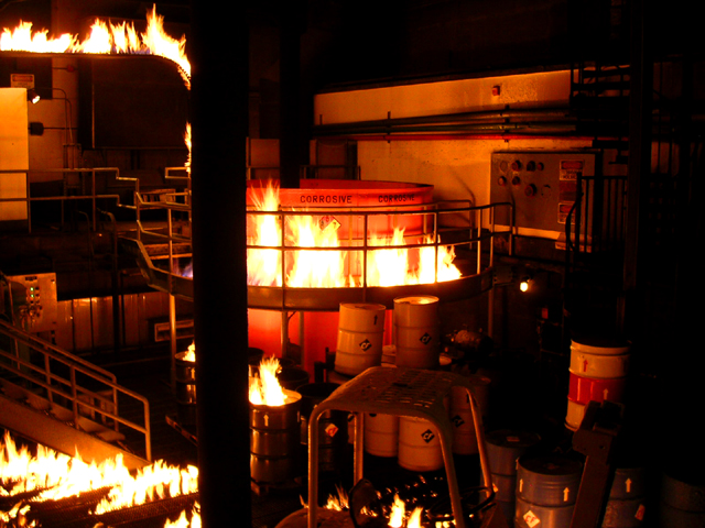Backdraft Exhibit<br>Universal Studios<br>Hollywood, California