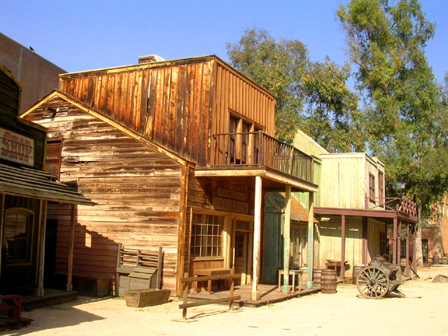 Western Backlot<br>Universal Studios<br>Hollywood, California