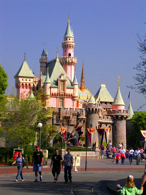 Sleeping Beauty Castle<br>Disneyland Park<br>Anaheim, California