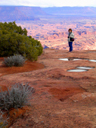 Carolyn at Green River Overlook
