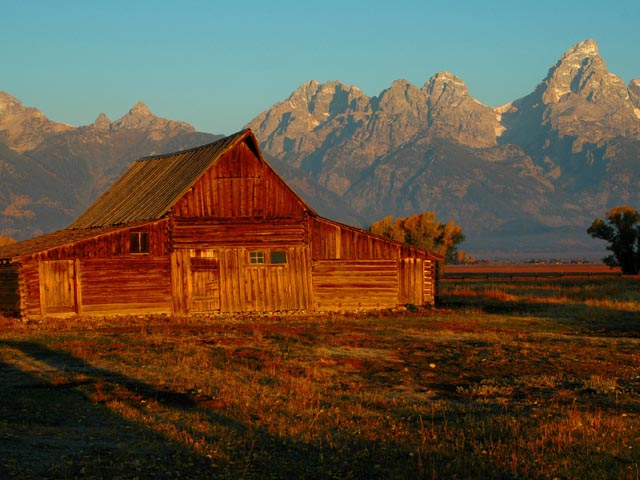 Mormon Row Barn<br>Grand Teton National Park, Wyoming