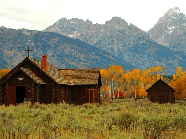 Chapel of the Transfiguration<br>Grand Teton National Park, Wyoming
